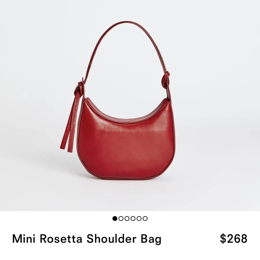 REFORMATION MINI ROSETTA SHOULDER BAG!